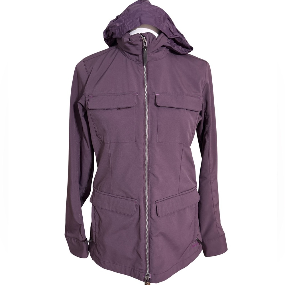 Eddie Bauer Travex Women's Waterproof Jacket Deep Purple